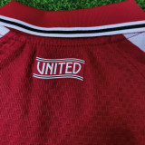 2026/27 M Utd Home Red Player Version Kids Soccer Jersey 球员版童装