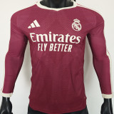 2026/27 RM Third Player Version Long Sleeve Soccer Jersey