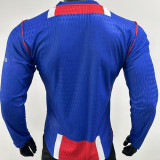 2026/27 PSG Home Blue Player Version Long Sleeve Soccer Jersey