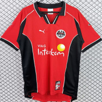 1998/2000 Frankfurt Home Red Black Retro Jersey