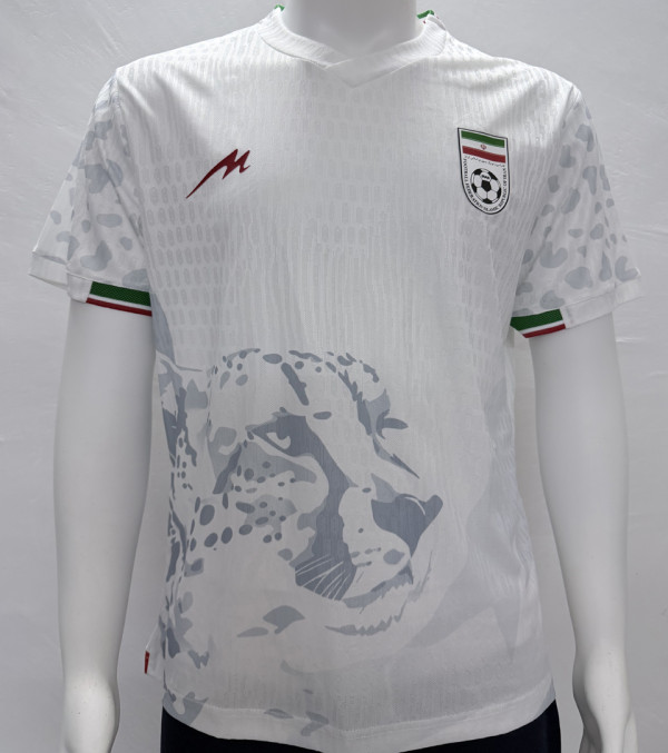 2026/27 Iran Home White Player Version Soccer Jersey