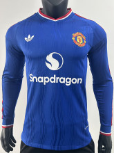 26-27 Man Utd Away Long Sleeve Player Version Soccer Jersey (长袖球员)