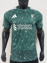 26-27 LIV Green Goalkeeper Player Version Soccer Jersey