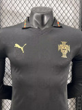 25-26 Portugal Black Special Edition Long Sleeve Player Version Soccer Jersey (长袖球员)