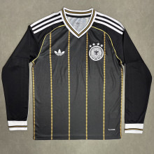 26-27 Germany Black Gold Long Sleeve Soccer Jersey (长袖)