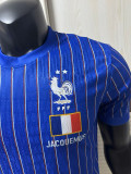 26-27 France Blue Player Version Training shirts