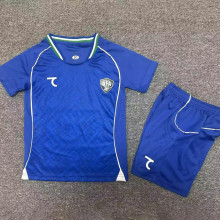 26-27 Uzbekistan Home Kids Soccer Jersey