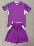 26-27 ACM Purple Goalkeeper Kids Soccer Jersey