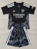 26-27 ARS Black Goalkeeper Kids Soccer Jersey
