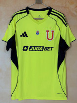 26-27 Universidad De Chile Fluorescent Green Fans Soccer Jersey