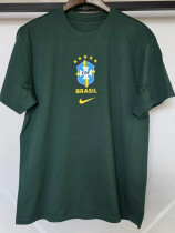 26-27 Brazil Green High Quality Casual T-Shirt