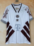 26-27 Bayern Brown White Casual Edition Training Shirts