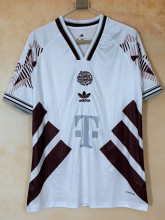 26-27 Bayern Brown White Casual Edition Training Shirts