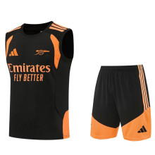26-27 ARS Black Tank top and shorts suit