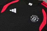 26-27 Man Utd Black Training Short Suit