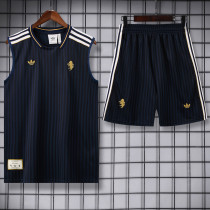 25-26 JUV Royal blue Tank top and shorts suit