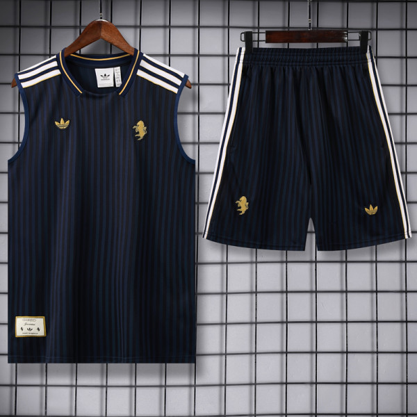 25-26 JUV Royal blue Tank top and shorts suit