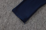 26-27 INT Fancy blue Half Pull Tracksuit #B26067(半拉链)