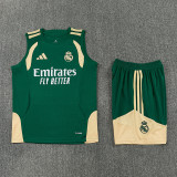 26-27 RMA Green Tank top and shorts suit