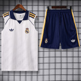 26-27 RMA White Tank top and shorts suit