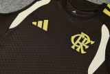 26-27 Flamengo Brown Tank top and shorts suit