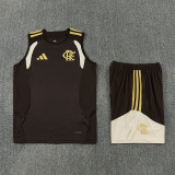 26-27 Flamengo Brown Tank top and shorts suit