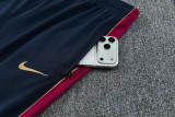 26-27 BAR Royal blue Half Pull Tracksuit (半拉链)