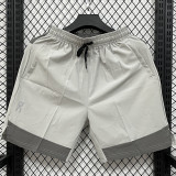 D2601 ON Gray Casual Short Pants