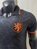 26-27 Netherlands Black Casual Edition Player Version Training shirts