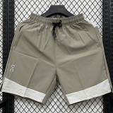D2601 ON Brown Casual Short Pants