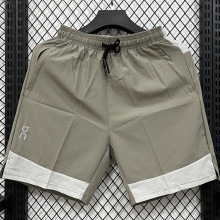 D2601 ON Brown Casual Short Pants