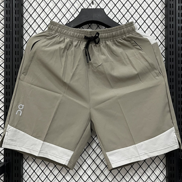D2601 ON Brown Casual Short Pants