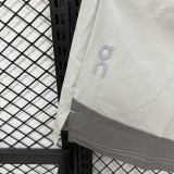 D2601 ON Gray Casual Short Pants