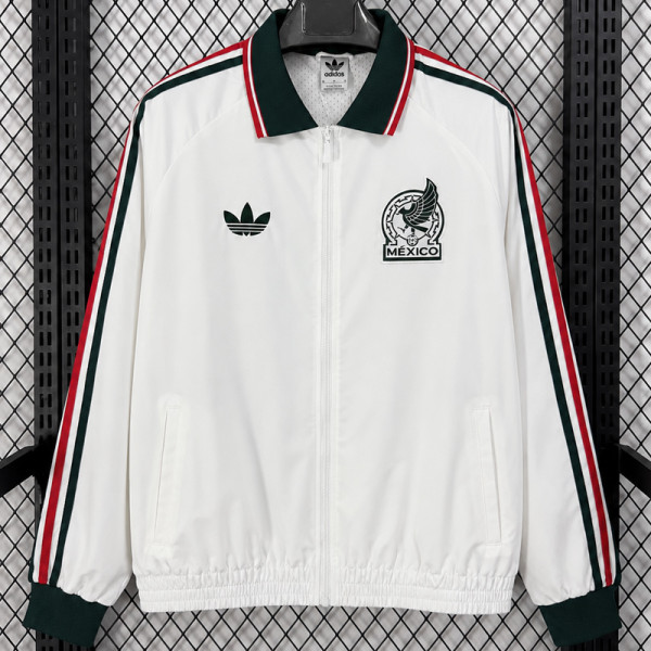 26-27 Mexico White Windbreaker