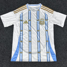 2026-27 Argentina White Special Edition Training shirts (金边)