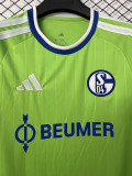 26-27 Schalke 04 Away Fans Soccer Jersey