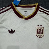 26-27 Spain Away 2 Stars Fans Soccer Jersey (带2颗星)