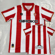 26-27 Gijon Home Fans Soccer Jersey