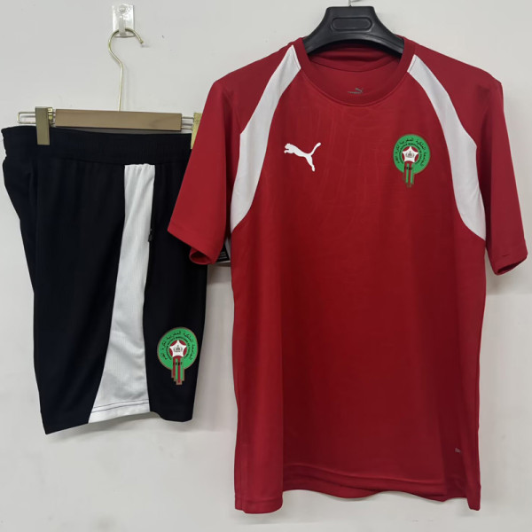 26-27 Morocco Red Training Short Suit