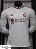 26-27 LIV Away Long Sleeve Player Version Soccer Jersey (长袖球员)