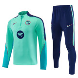 26-27 BAR Lake blue Half Pull Tracksuit (半拉链)