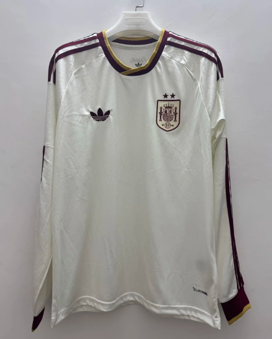 26/27 Spain away 2 Planet jersey long sleeved fan version2星