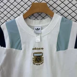 2026 Argentina White Casual High Quality T-Shirt