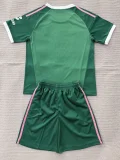 26-27 Aston Villa Green Goalkeeper Kids Soccer Jersey