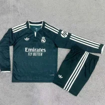 2026/27 RM Away Kids Long Sleeve Soccer Jersey