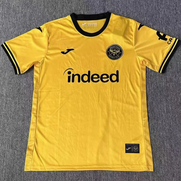 2026/27 Brentford Away Yellow Fans Soccer Jersey
