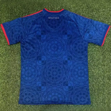 27-28 Croatia Away Blue Fans Soccer Jersey