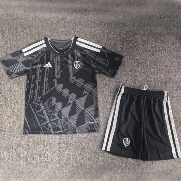 26-27 Leeds United Thrid Kids Soccer Jersey