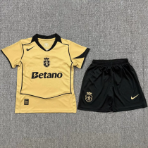 26-27 Sporting Lisbon Away Kids Soccer Jersey 里斯本
