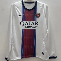 26-27 PSG White Fans Long Sleeve Soccer Jersey